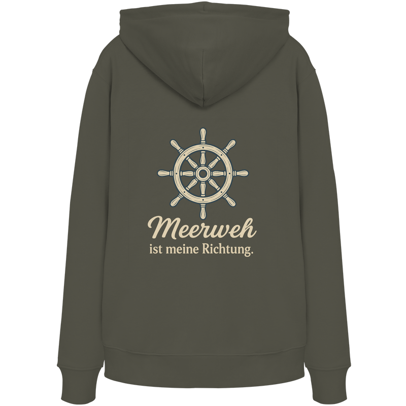 Moin Ahoi – Küstengruß Edition - Organic Hoodie