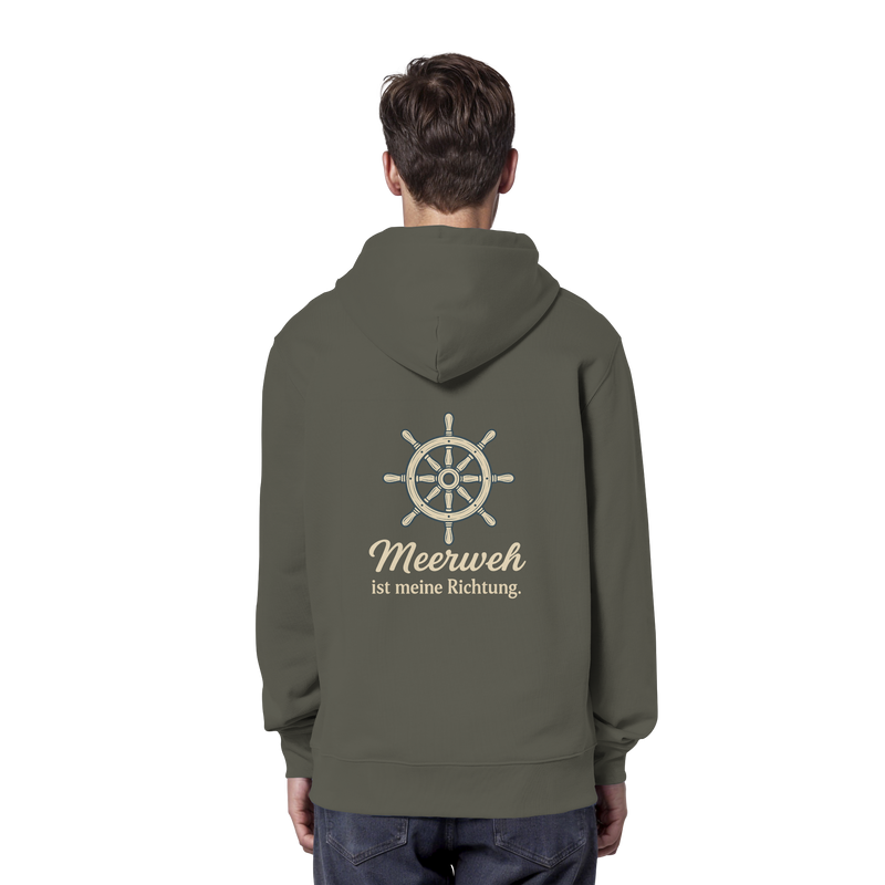 Moin Ahoi – Küstengruß Edition - Organic Hoodie