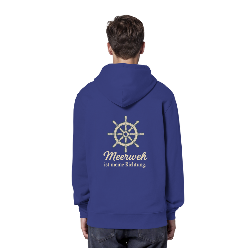 Moin Ahoi – Küstengruß Edition - Organic Hoodie