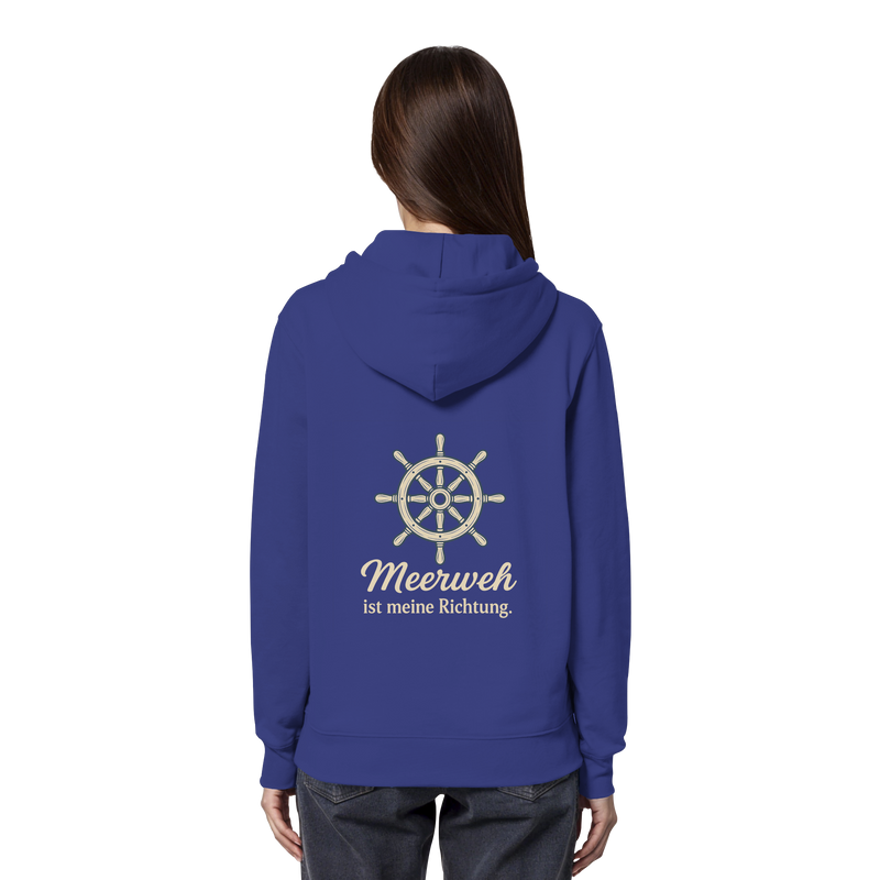 Moin Ahoi – Küstengruß Edition - Organic Hoodie