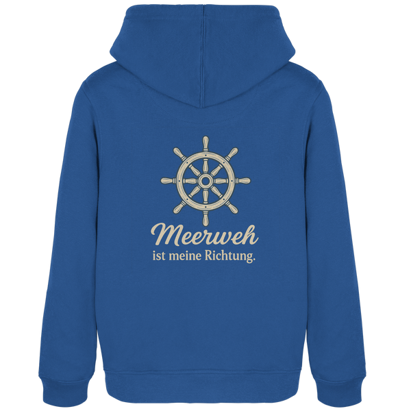 Moin Ahoi – Küstengruß Edition - Womens Organic Hoodie B&C