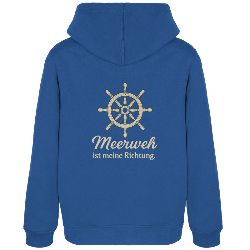 Moin Ahoi – Küstengruß Edition - Womens Organic Hoodie B&C
