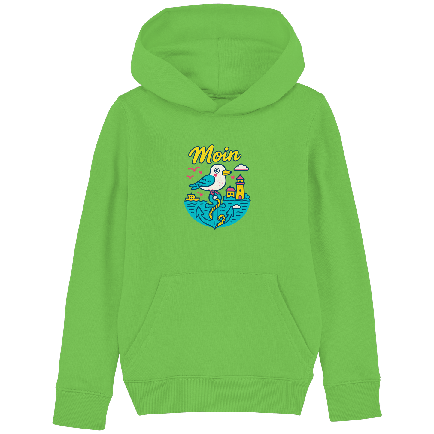 LLOOVA Kids "Moin & AHOI" - Kids Basic Hoodie