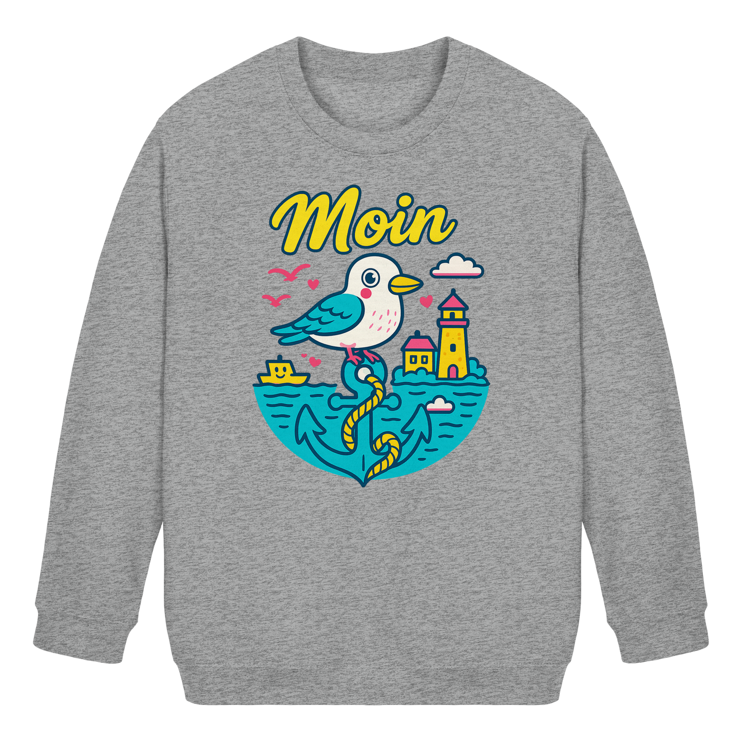LLOOVA Kids "Moin & AHOI" - Kids Basic Sweatshirt