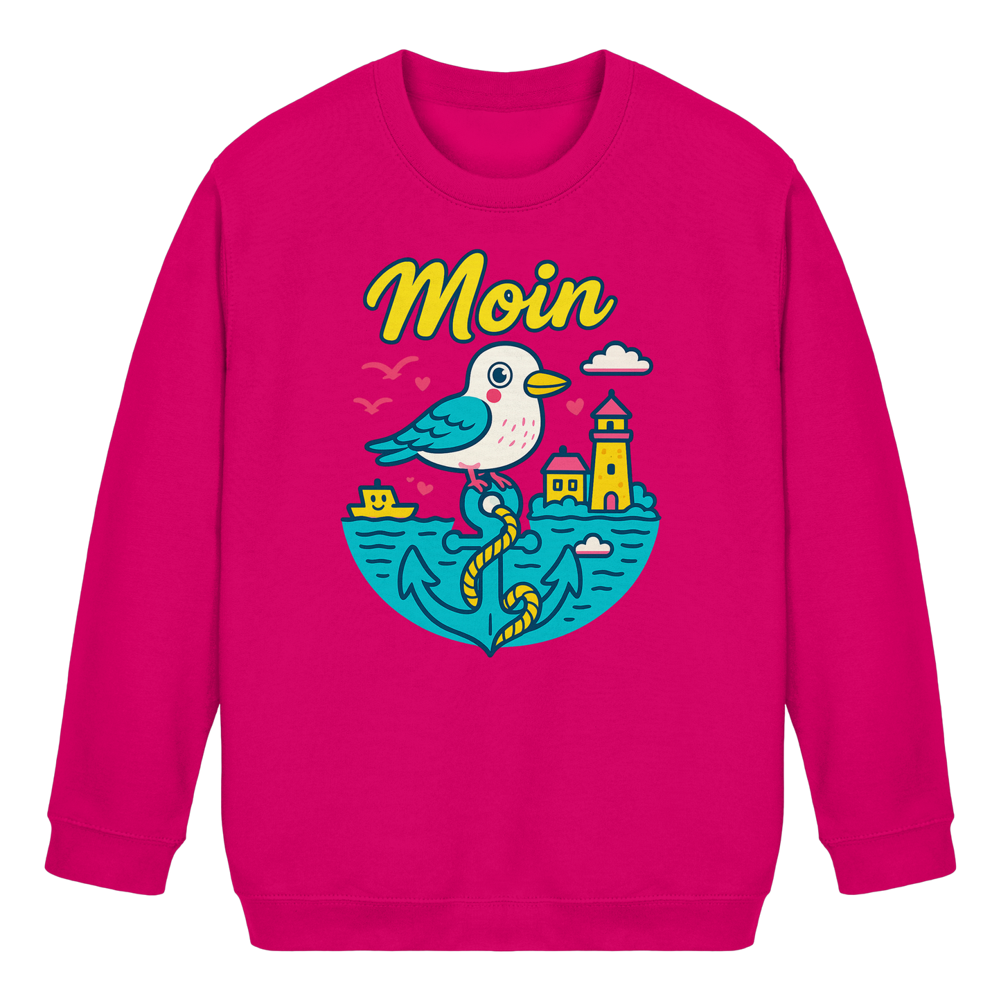 LLOOVA Kids "Moin & AHOI" - Kids Basic Sweatshirt